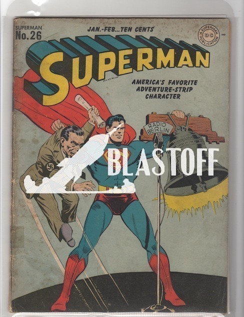 You Can't Go Wrong With Superman Beating Up Nazis