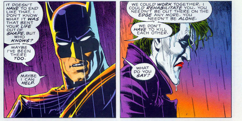 Batman and Joker The Killing Joke