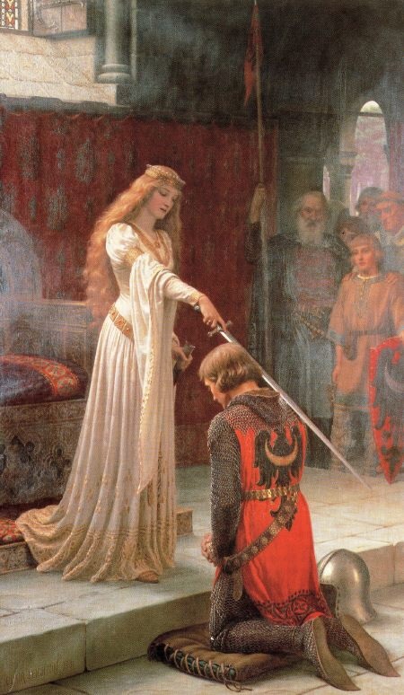 A knight, possibly with super powers, faces low level thugs and monsters or masterminds in defense of what is good and right and usually includes a woman: most of the tropes in super heroic fiction were presaged by chivalric romance.