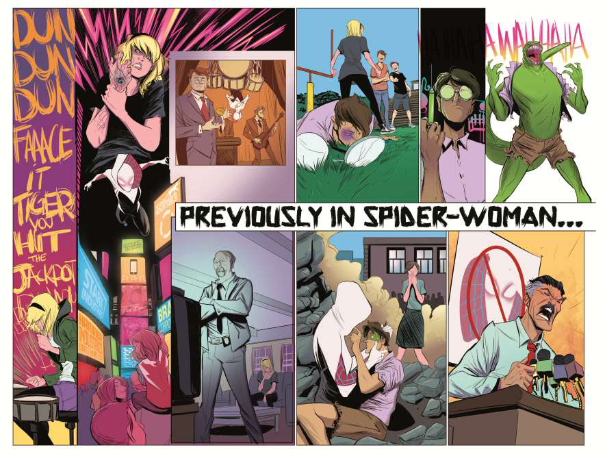 Exclusive Marvel Comics Preview: Meet Gwen Stacy, Spider-Woman in Edge of  Spider-Verse #2