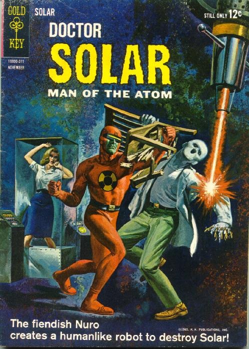 Possibly the real inspiration for Dr Manhattan but otherwise in a limbo of the aficionado pocket universe.