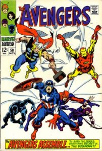 Avengers #58 cover