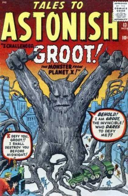 Good God, Groot, what happened to your vocabulary?