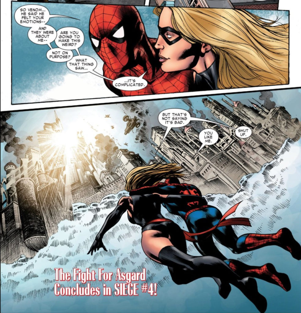 The Ones Where Spider Man And Ms Marvel Dated Blastoff Comics